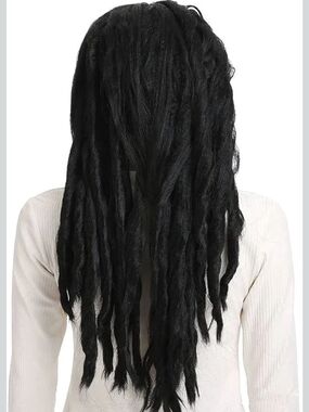 Dreadlock Wig Dreads Wigs Reggae Wig Cosplay Wigs for Halloween Costume (Black)